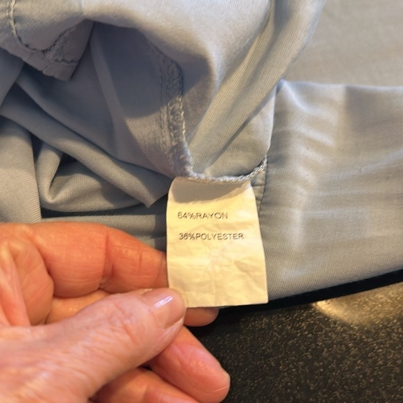 Kirundo Sweet Babydoll Tiered Soft Blue Sleeveless Dress Ballet core Fairy core - Picture 8 of 9